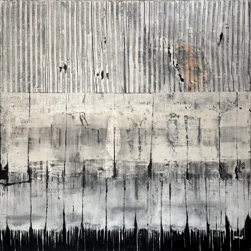 La lumiere de l'ombre 100x100 cm