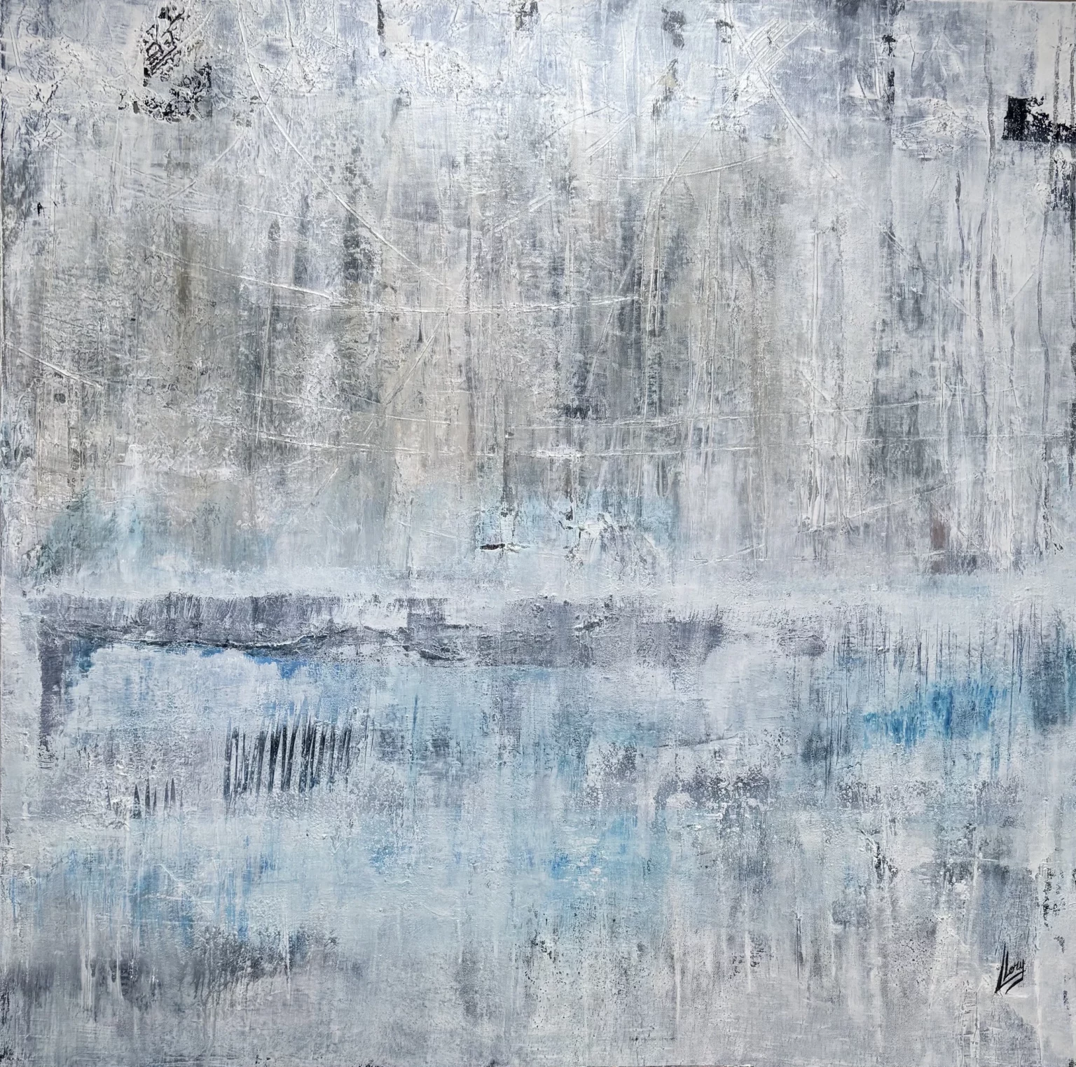 Evidence-bleue-Annick-llory-paintings